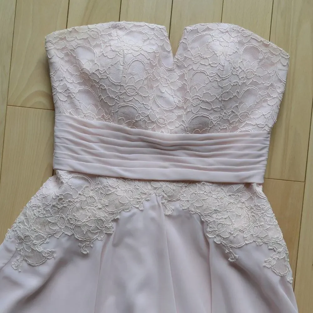 Mori Lee Strapless Cocktail Party Dress